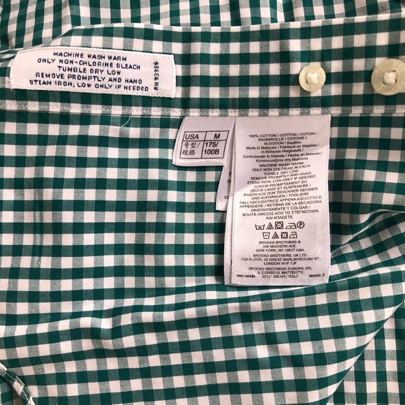 Brooks Brothers Men’s Regent Button Down Shirt - Picture 6 of 6